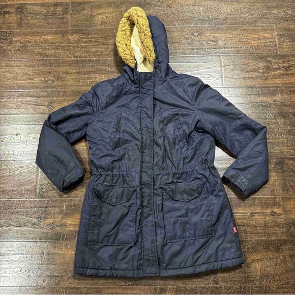 Levi's Jackets & Blazers - Levi's Navy Jacket with Tan Fleece Lining